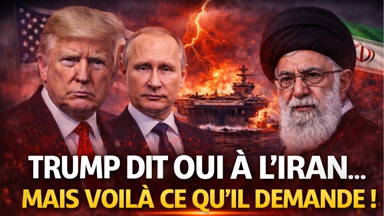 🚨🚨 Trump cède face à l’Iran… et Poutine entre dans le jeu