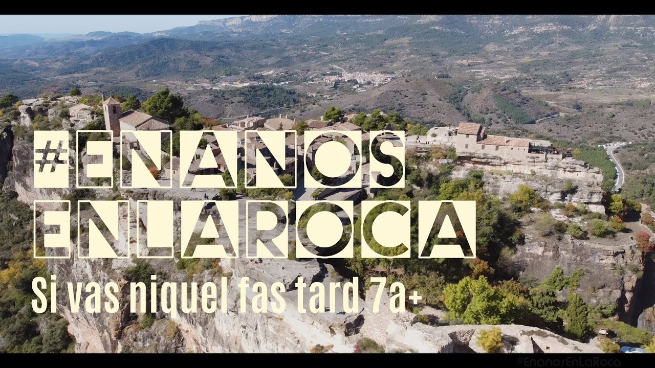 Si vas niquel fas tard 7a+ Klettern in Siurana #EnanosEnLaRoca:vlog#23 Si vas niquel fas tard 7a+