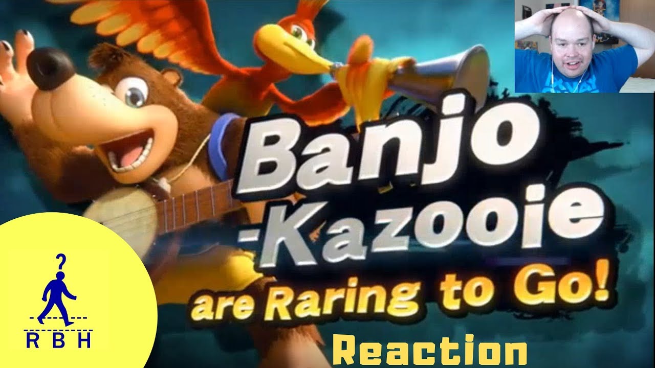 Banjo Kazooie Smash Bros Ultimate Reaction (ft. Kirbyfan66)