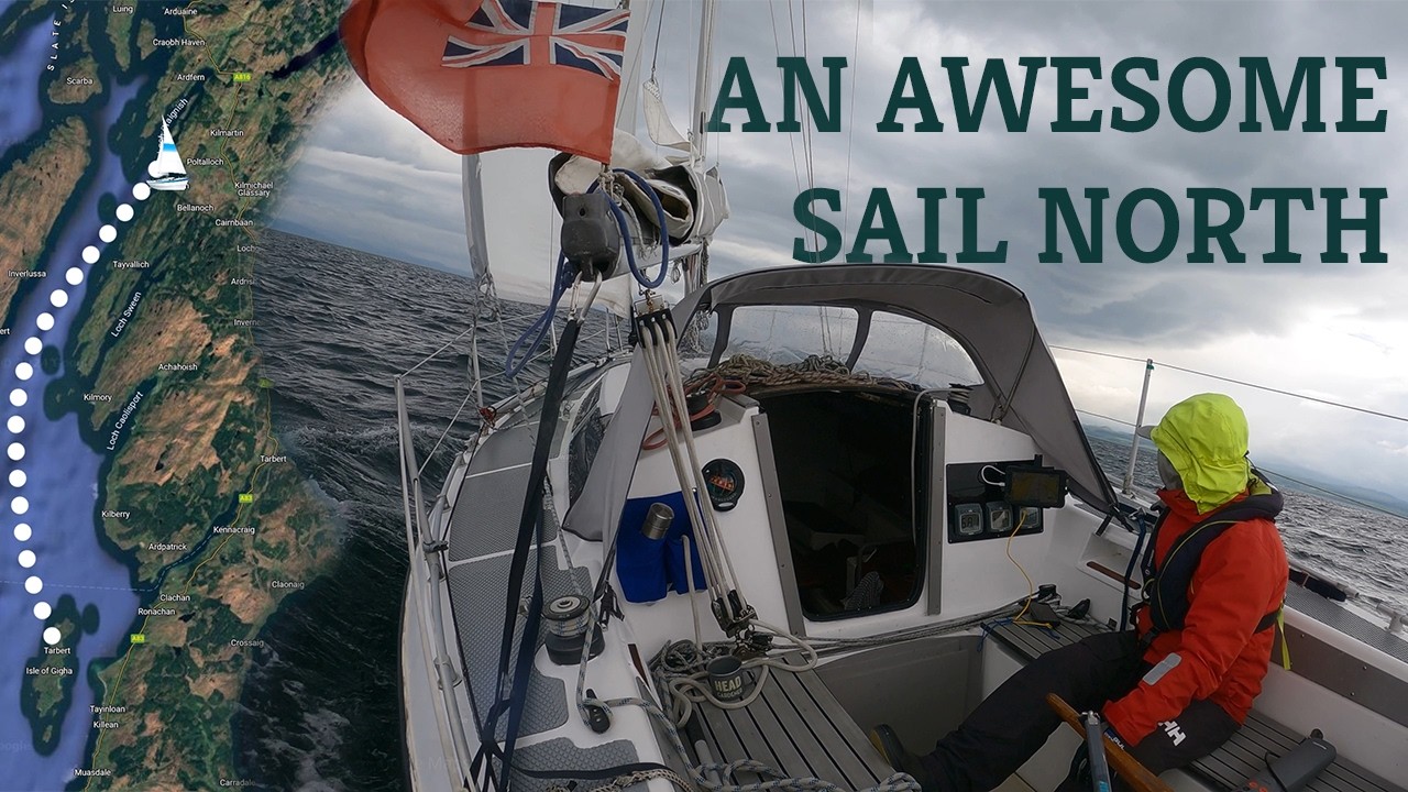 Sailing North for The End of my Solo Adventure.