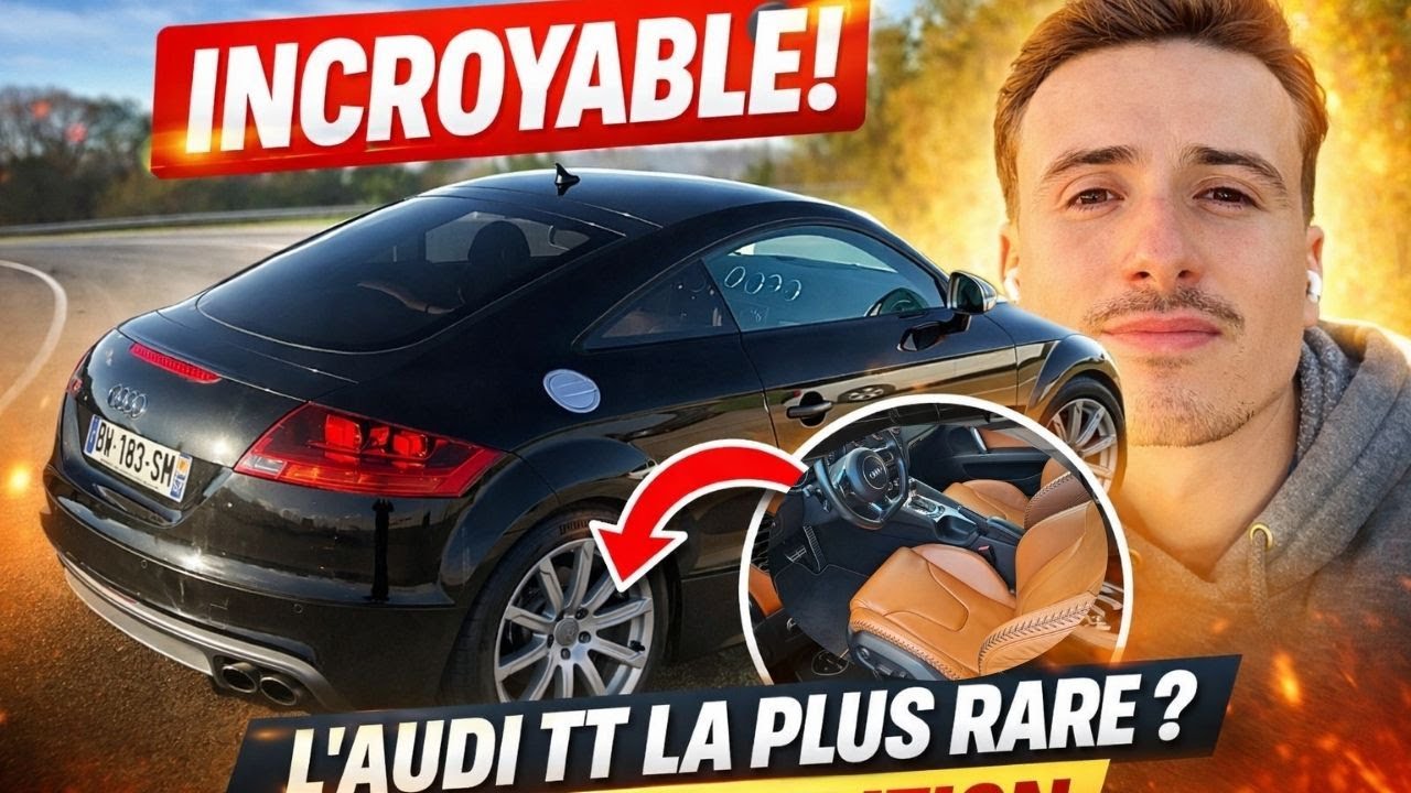 AUDI TTS Baseball Edition : la version la plus RARE et la plus DÉSIRABLE du TT ?!