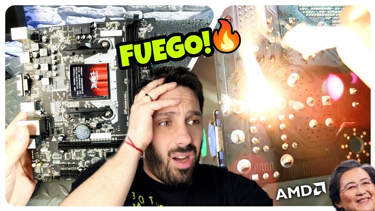 😨ЭТА КИТАЙСКАЯ МАТЕРИНСКАЯ ПЛАТА AMD AM4 САМОУНИЧТОЖАЕТСЯ И ВОЗГЛАШАЕТСЯ!🔥🔥🔥