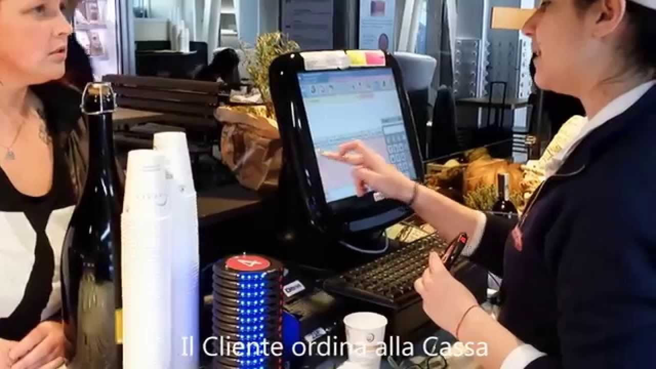 Esempio utilizzo Disk Pager Linkman al Ristorante