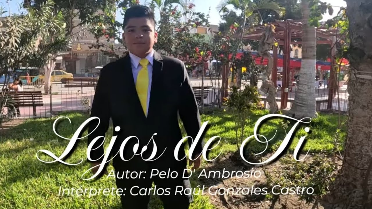 Lejos de Ti - Carlos Raúl González Castro - Cover