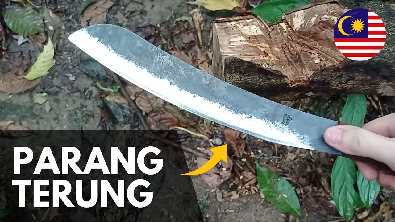 Malaysian Jungle Parang for Bushcraft & Hiking | Parang Terung