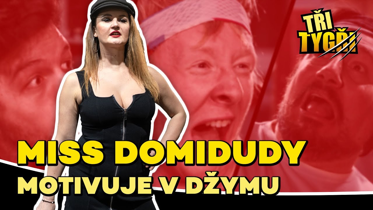 TŘI TYGŘI | Miss Domidudy motivuje v džymu