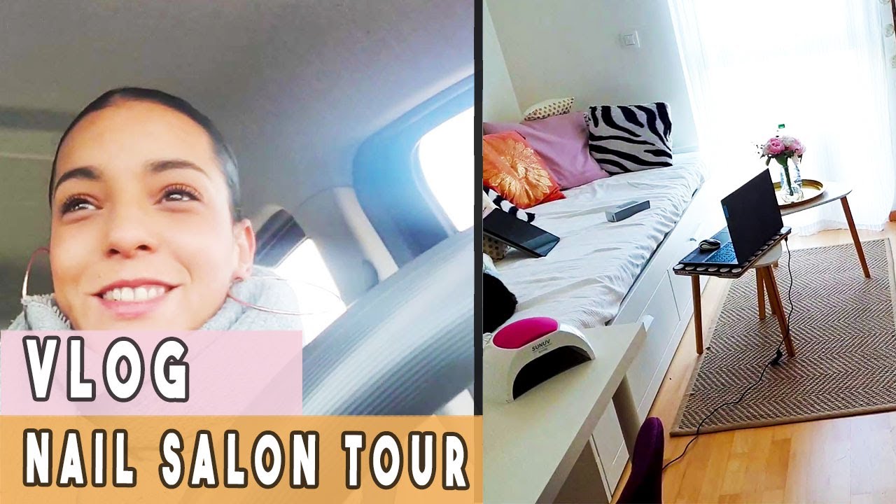 [ VLOG ] NOUVEAU SALON  TOUR ET PRESS ON NAILS😍