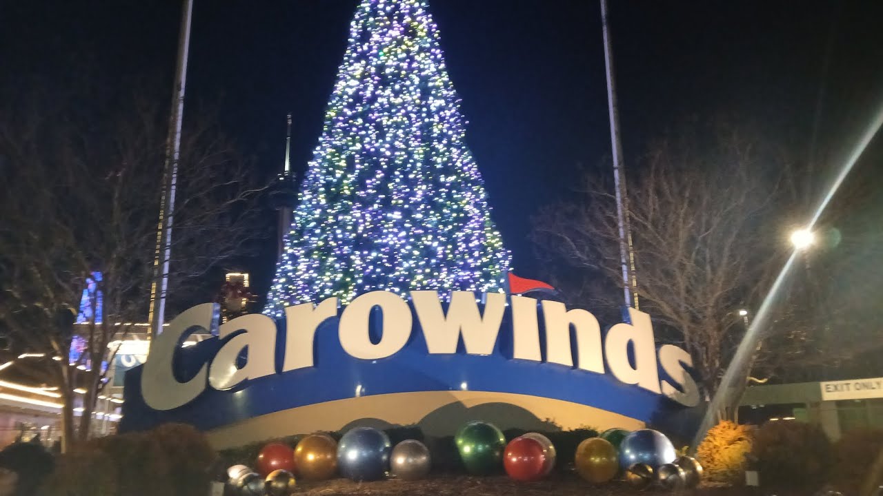 Fireworks at Carowinds  HAPPY NEW YEAR  2026