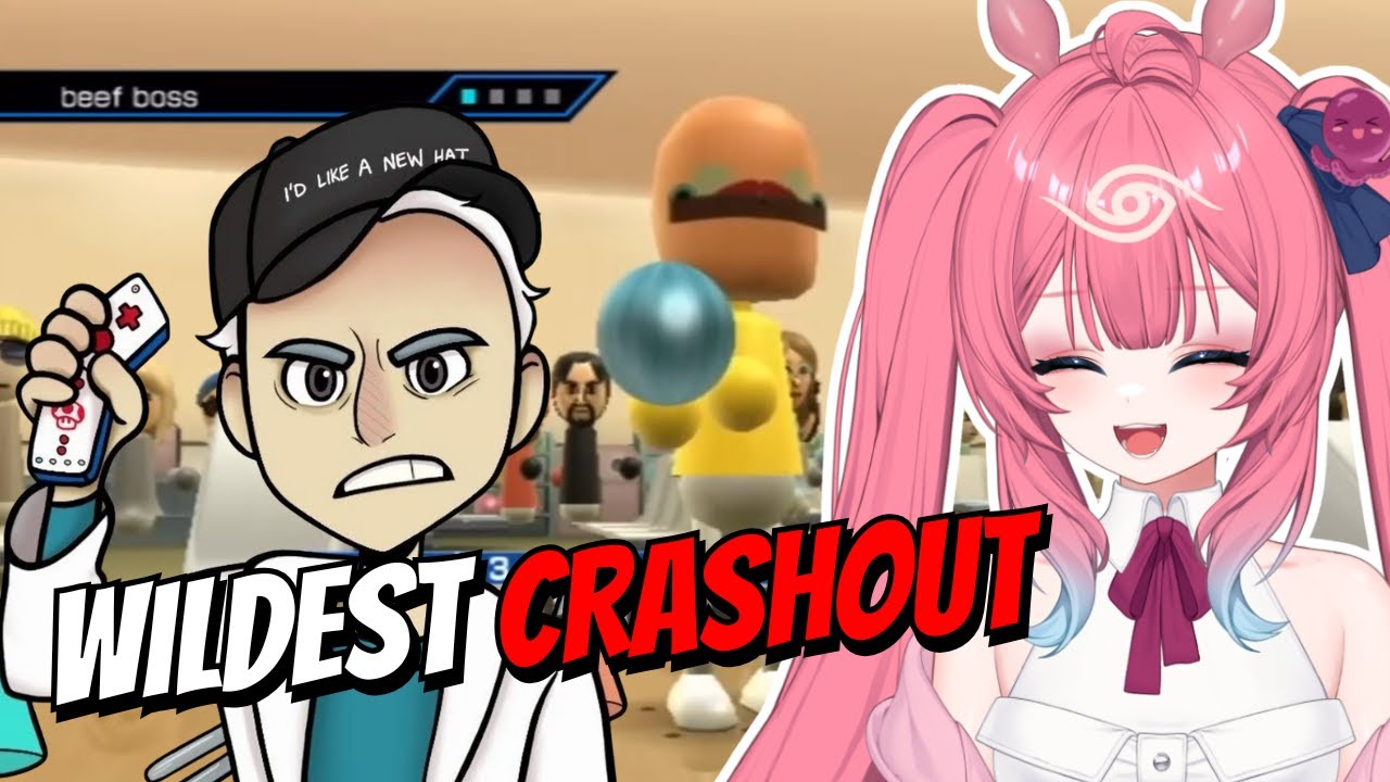 Wii SPORTS NIGHTMARE? | Poofesure Rage/Funny Moments Compilation Vtuber React