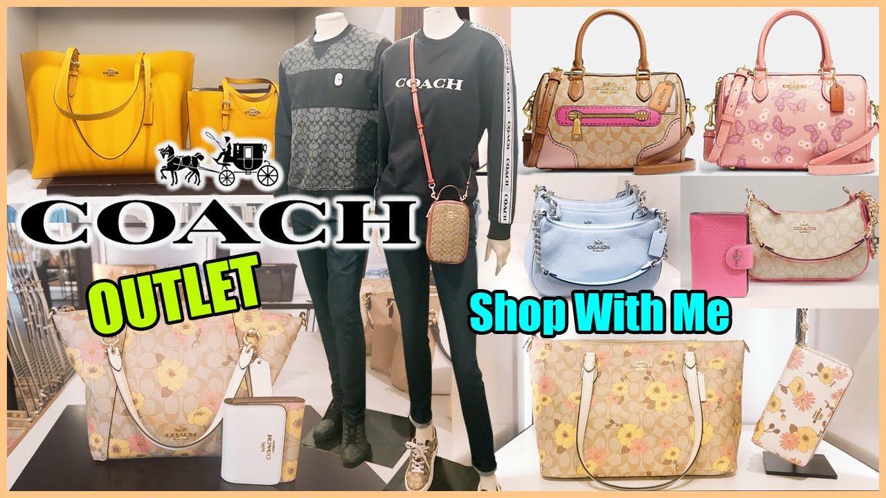 COACH OUTLET NEW & CLEARANCE FINDS UP TO 70% OFF | COACH HANDBAGS WALLET & MORE | SHOP WITH ME 2023