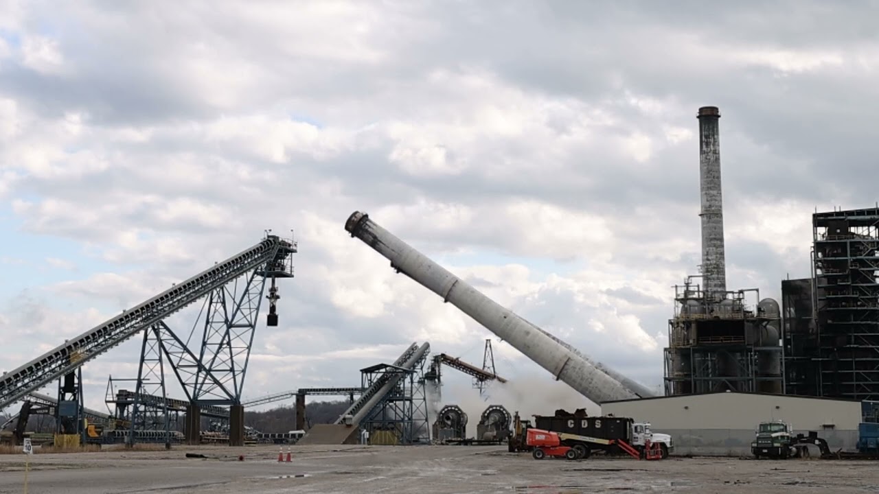 Big Rivers Coleman Station - Stack Demolition