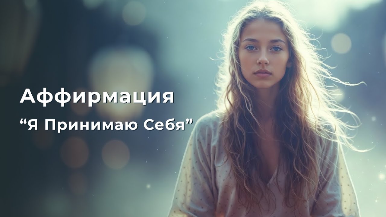 Я принимаю себя | Аффирмация принятия себя