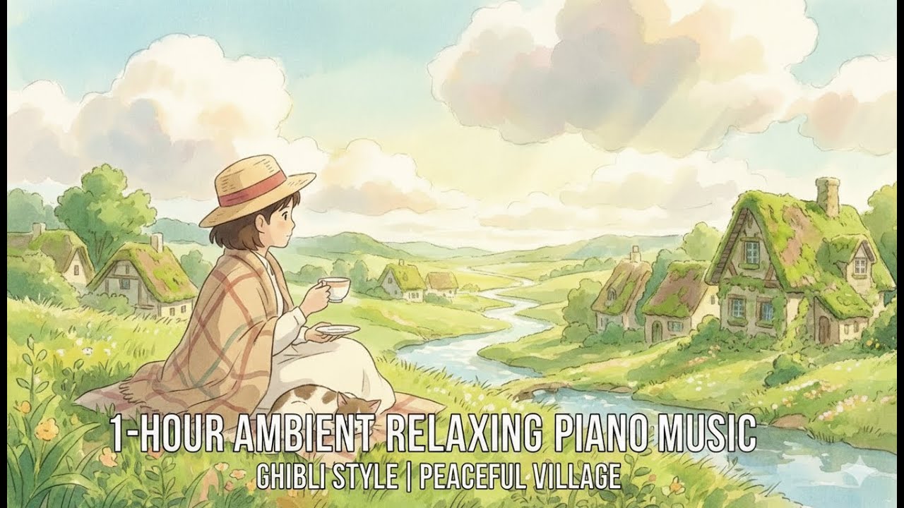 A Quiet Afternoon in the Hidden Village | 1 Hour Relaxing Piano Music