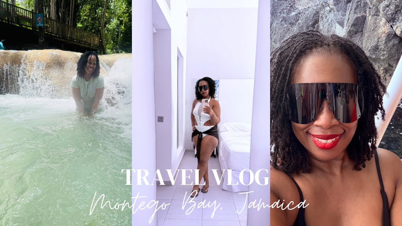 Montego Bay Travel Vlog| RIU Reggae Resort| Dunn River Falls| Rick’s Cafe| 5/6/2025