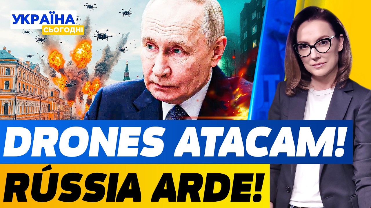 ⚡️ Rússia sob ATAQUE! Drones destroem energia e cidades ficam no escuro TOTAL!