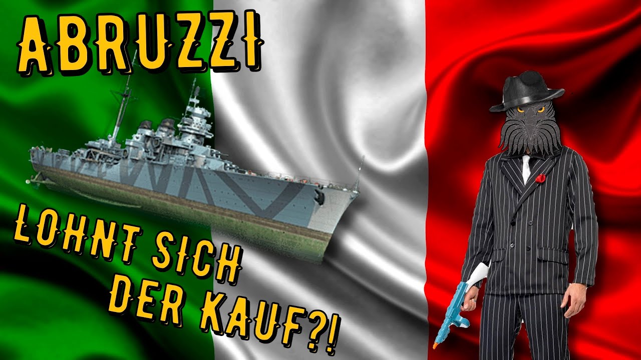 World of Warships Legends - ABRUZZI - Tier 6 - Lohnt sich der Kauf? [deutsch/ gameplay]