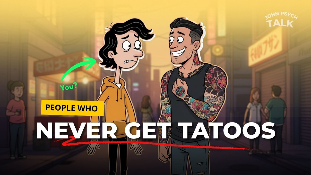 Psychology of People Who Never Get Tattoos
