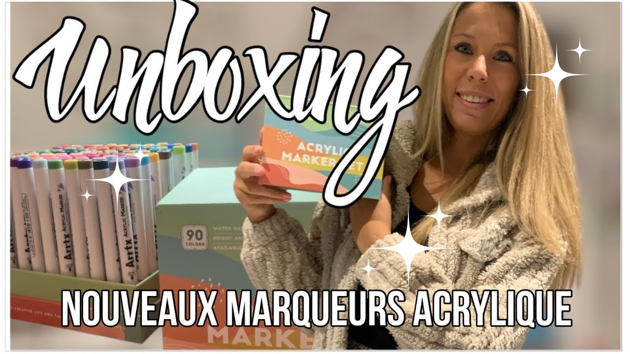 Je découvre les nouveaux marqueurs acrylique Arrtx ! @arrtxglobal 