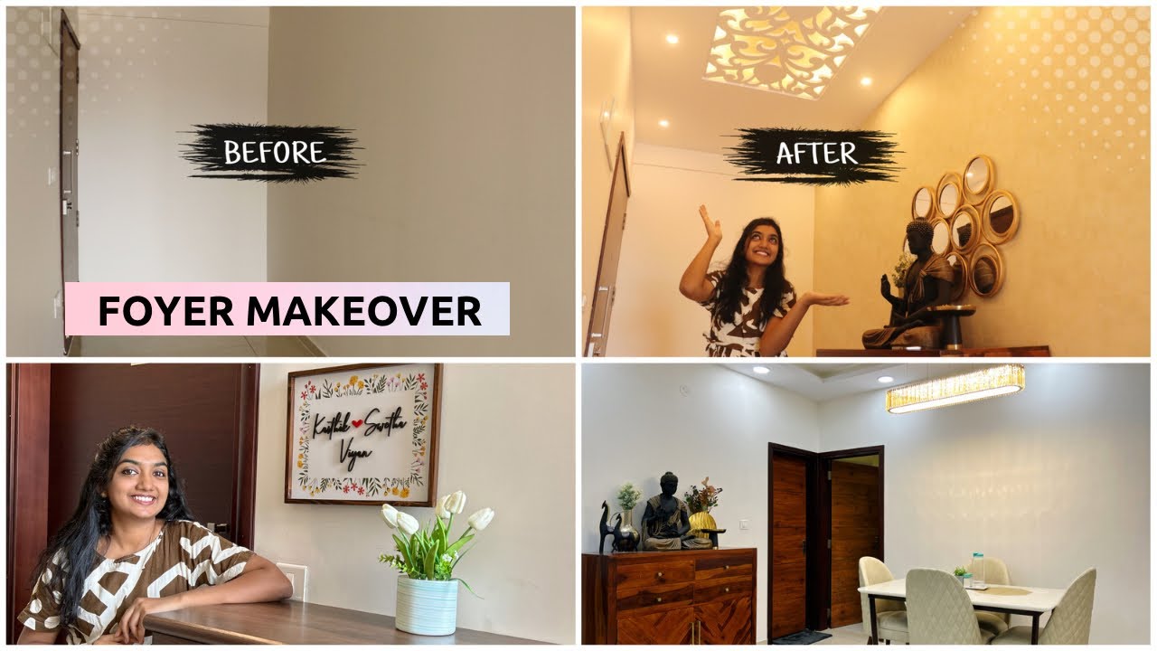 தமிழில்: Entry + Dining Area Makeover | Do not make this Mistake | House to Home #Ep 2