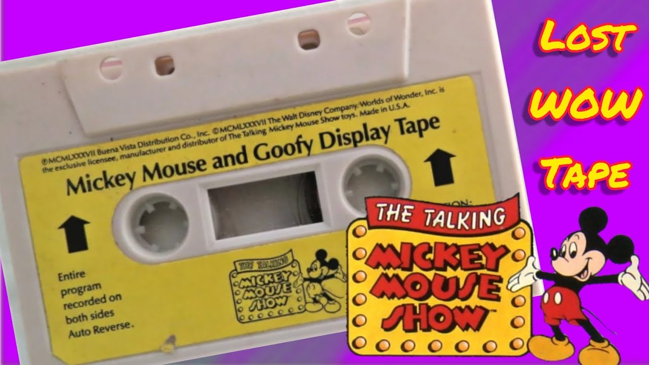 I GOT THE LOST MICKEY MOUSE DISPLAY TAPE