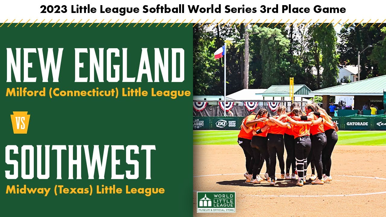 Third Place Game: Connecticut vs Texas | 2023 Little League Softball World Series