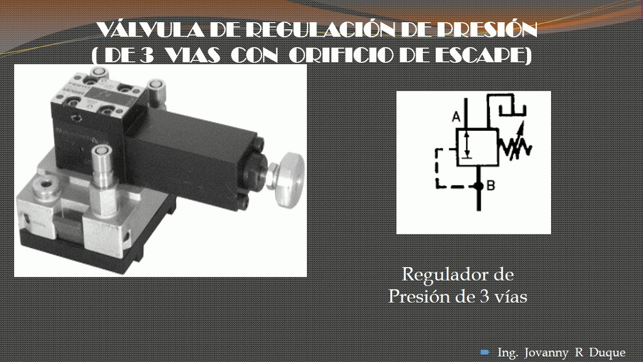 VALVULA REGULADORA DE PRESION