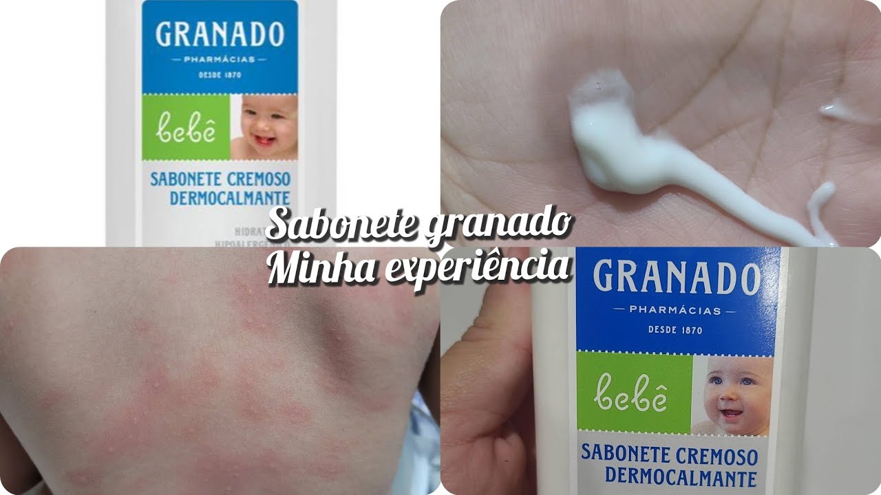 Sabonete cremoso dermocalmante da Granado 