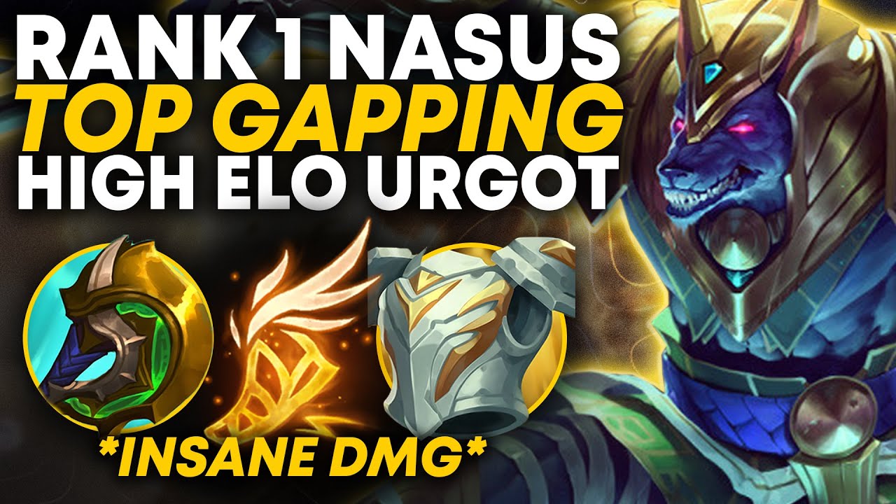 Rank 1 Nasus Top Gapping Urgot In High Elo! | Carnarius | League of Legends