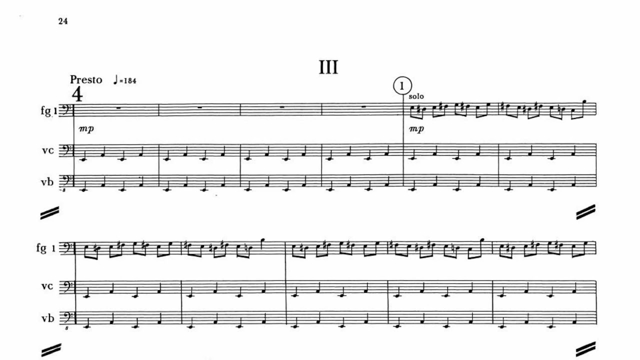 Henryk Górecki - Three Dances (1973) [with score]