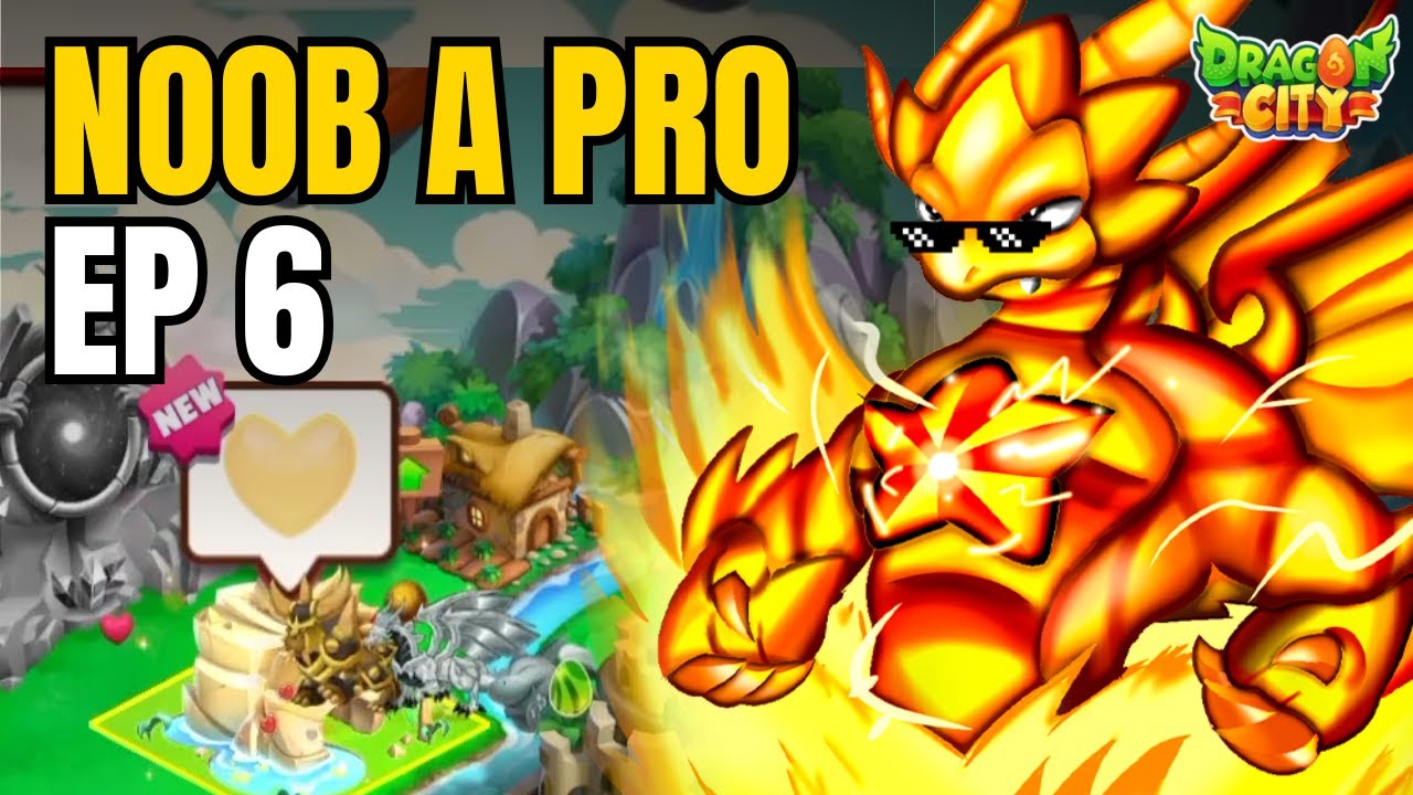 DE NOOB A PRO no Dragon City #6 - Conseguimos Nossa PRIMEIRA PROCRIAÇÃO da Ilha de Procriação! 🥳🍃
