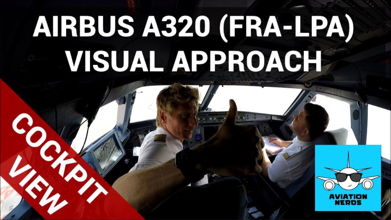 AIRBUS 320 FRANKFURT - LAS PALMAS | Stunning Cockpit & Landscape Views! A320 EDDF FRA-LPA Pilot