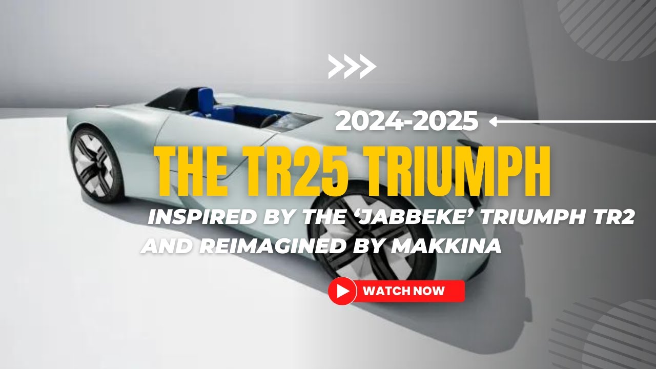 The TR25 was inspired by the &lsquo;Jabbeke&rsquo; Triumph TR2 and reimagined by Makkina