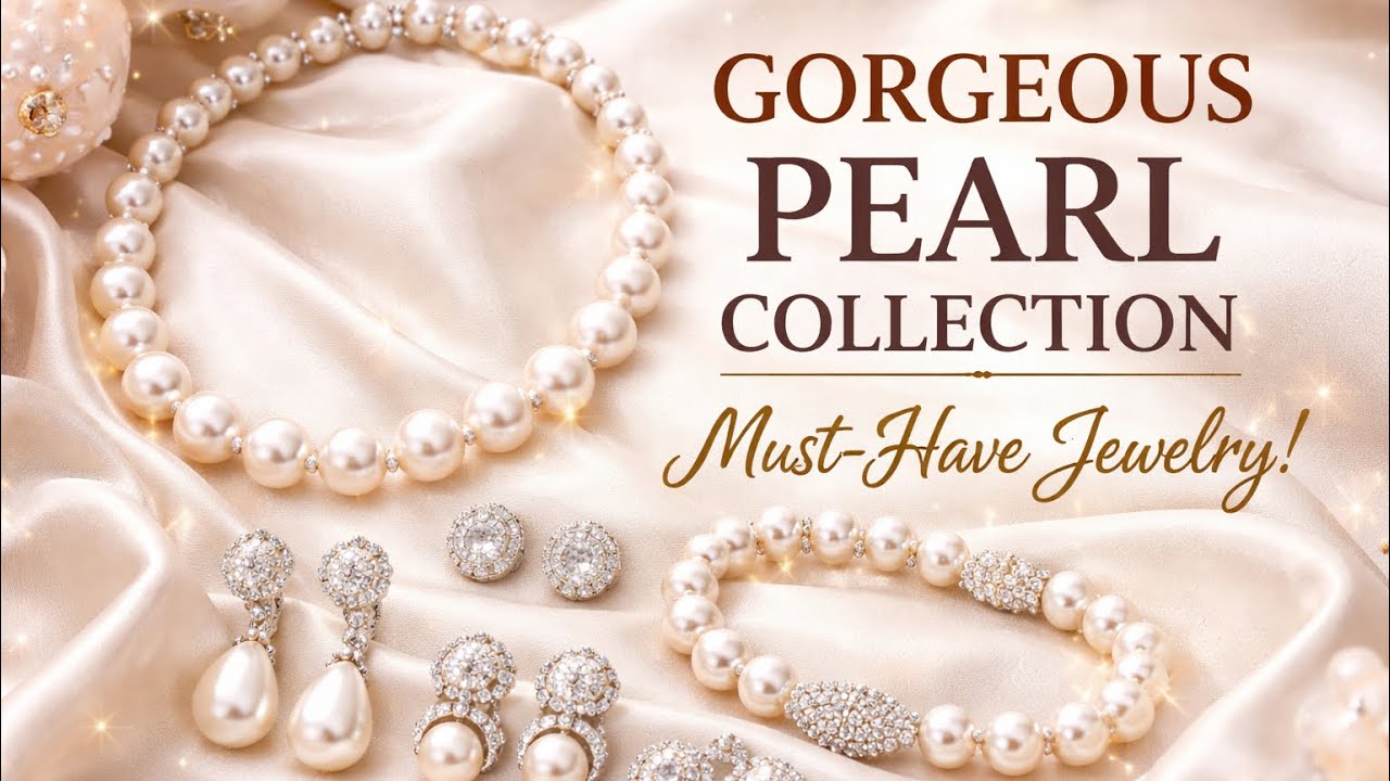 My Favourite Pearl Jewellery Collection 🤍 Elegant & Stylish Pieces