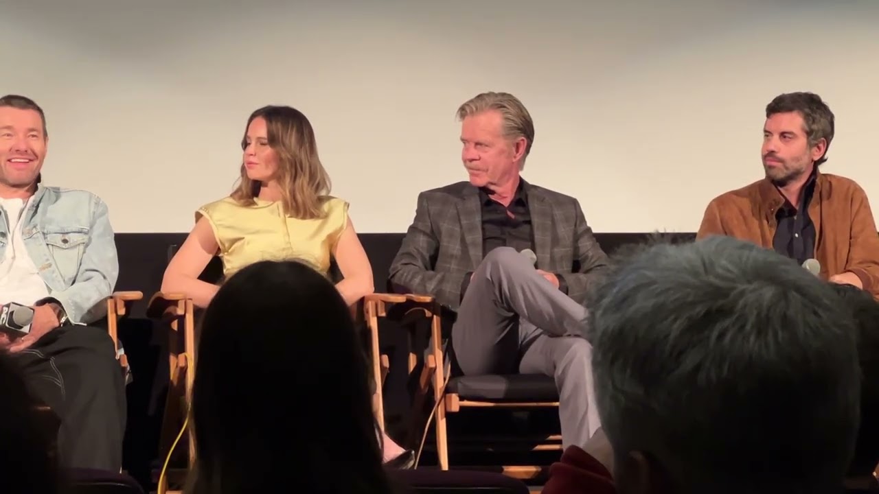 2025.11.04 TRAIN DREAMS Q&A w/Clint Bentley, Joel Edgerton, Felicity Jones, William H. Macy (Aero)
