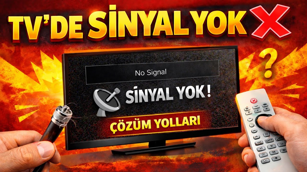 Android TV Sinyal Yok Hatası | Kesin Çözüm Yolları