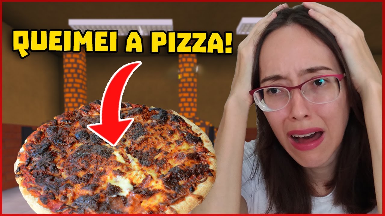 Mini World: QUEIMEI MINHA PIZZA NO MELHOR MAPA DE SIMULADOR DE PIZZA