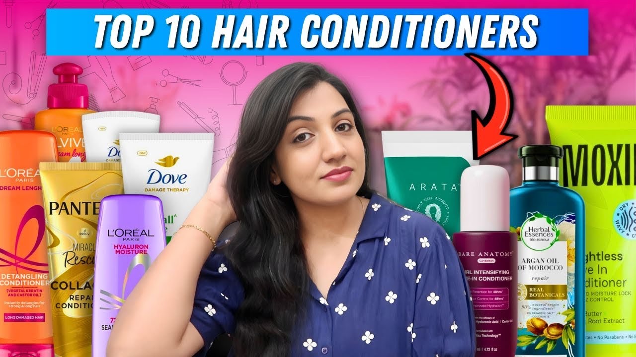 Top 10 Best Hair Conditioners & Leave-In Creams 2025 || For Smooth & Frizz-Free Hair | Meenakshi