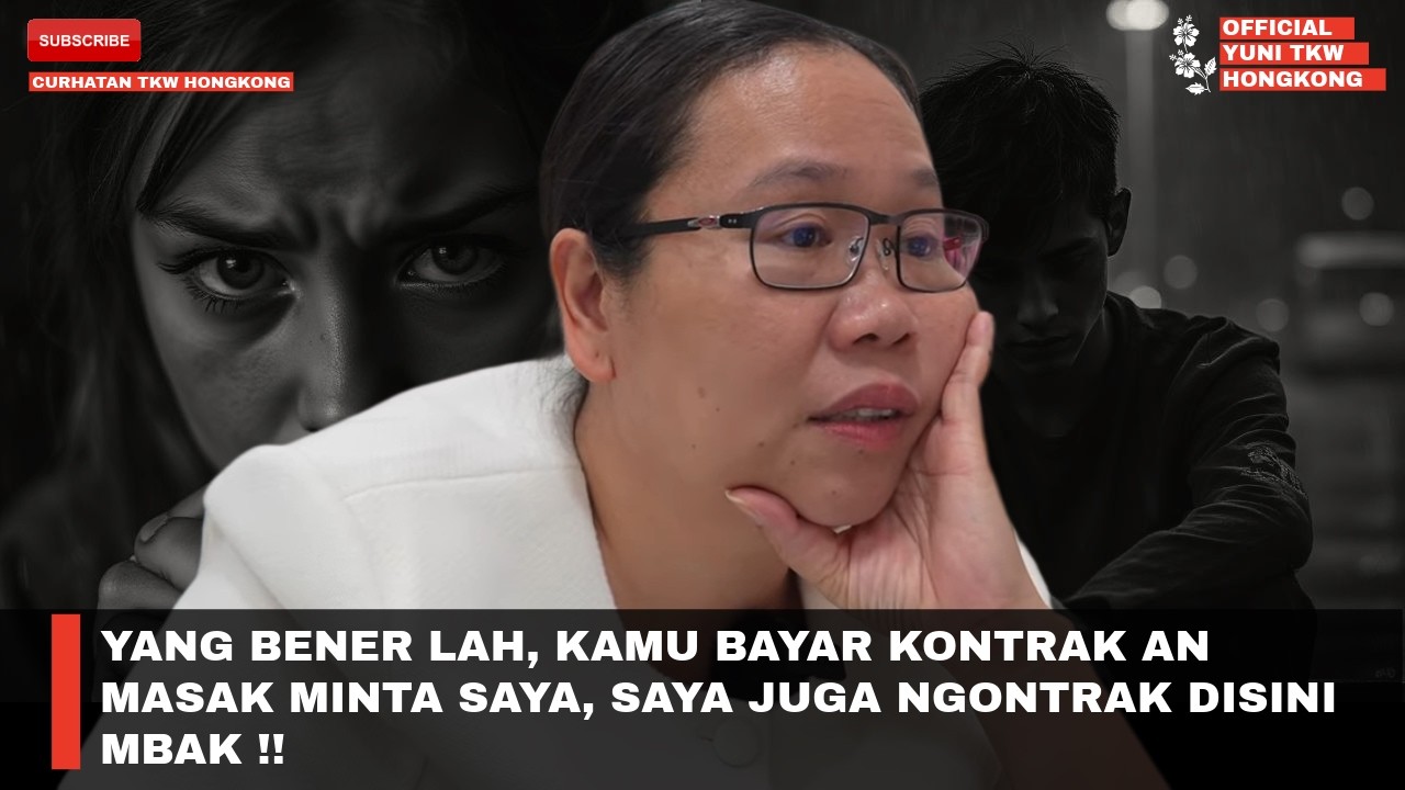 YANG BENER LAH, KAMU BAYAR KONTRAK AN MASAK MINTA SAYA, SAYA JUGA NGONTRAK DISINI MBAK !!