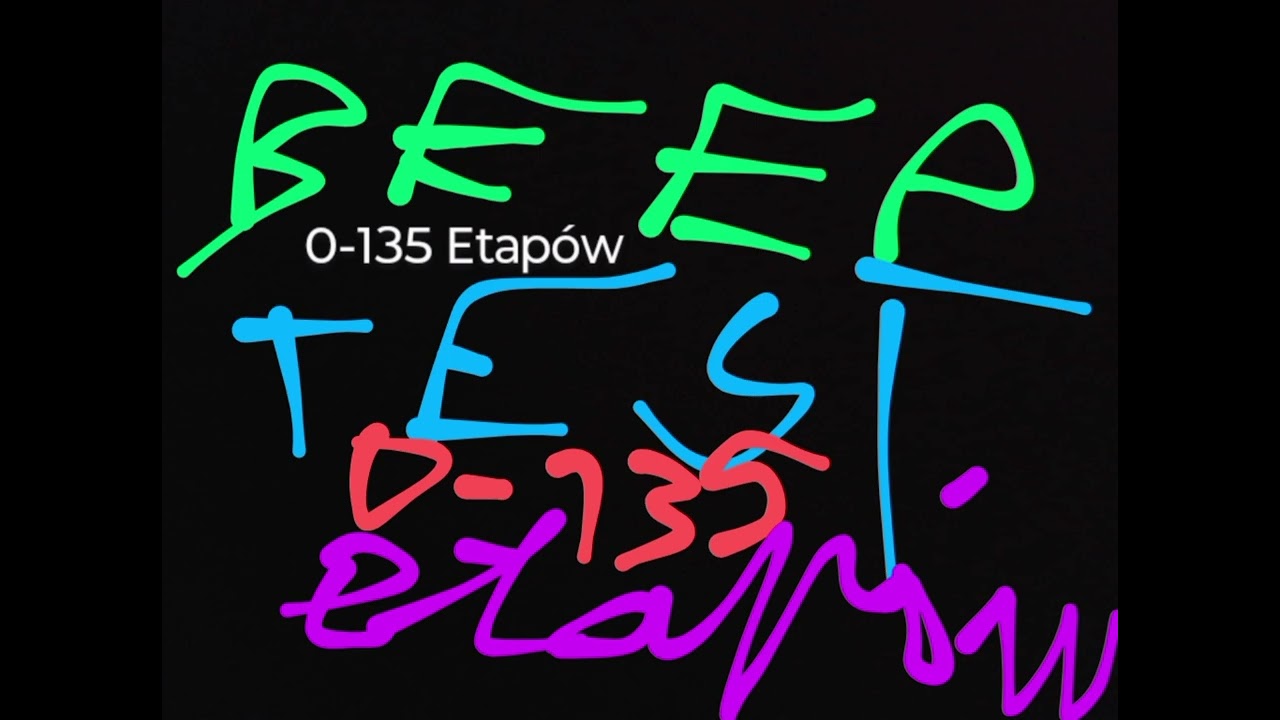 Beep Test &ndash; 0-135 Etap&oacute;w (Oficialny Dzwięk na Beep Test)