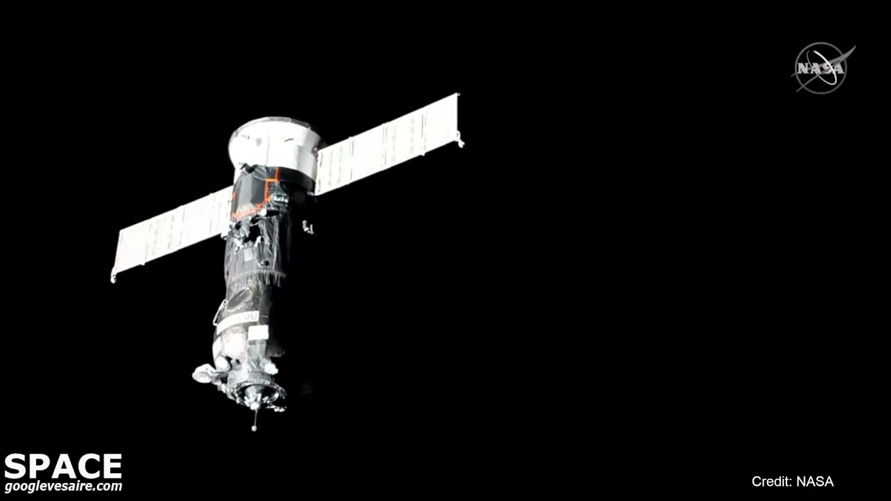 Docking of the Progress MS-17 Cargo Ship to the International Space Station