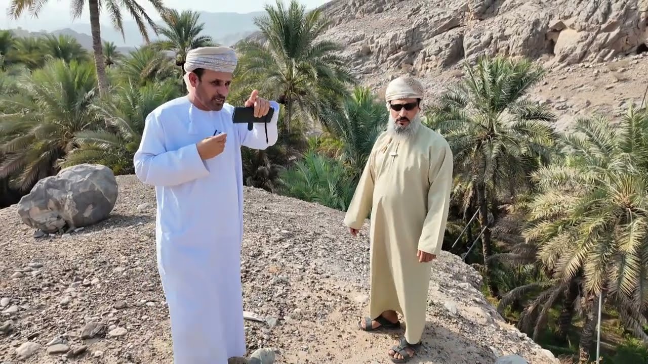 زيارتي لبلدة الولجة دماء والطائيين في ضيافة الشيخ محمد السيابي أبو قاسم