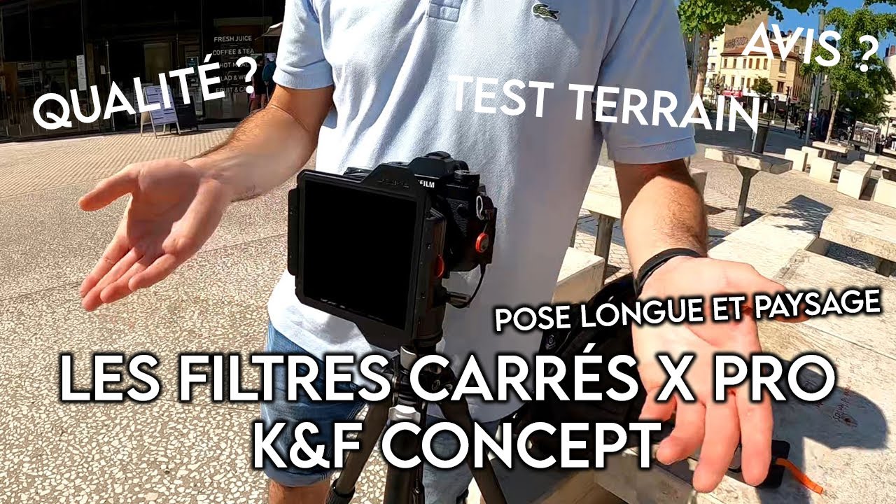 K&F Concept : Filtre carré PRO ND + CPL
