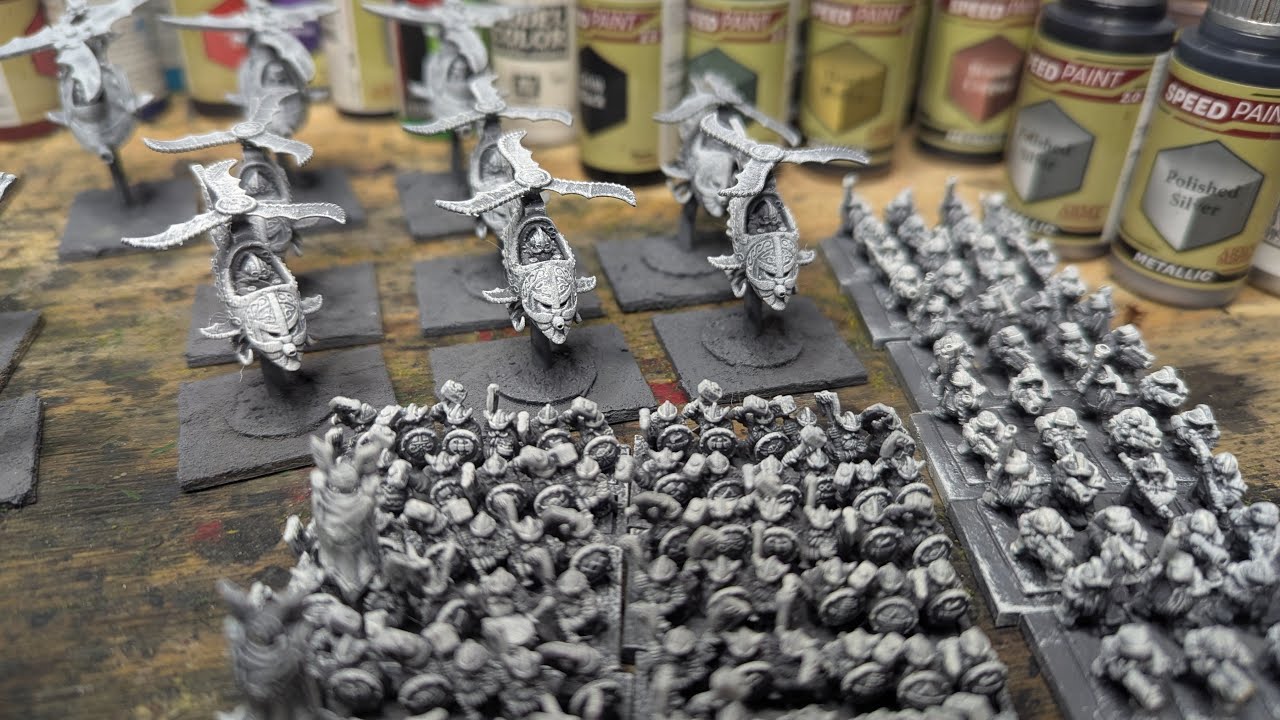 Painting tiny dwarves