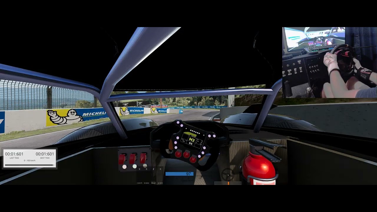 Automation car active aero test