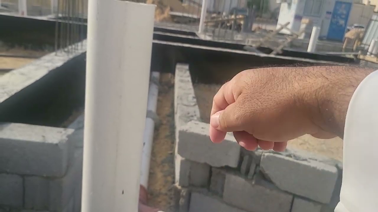 تنبيه مهم في تمديدات المجاري والكيابل في مرحلة الميدة