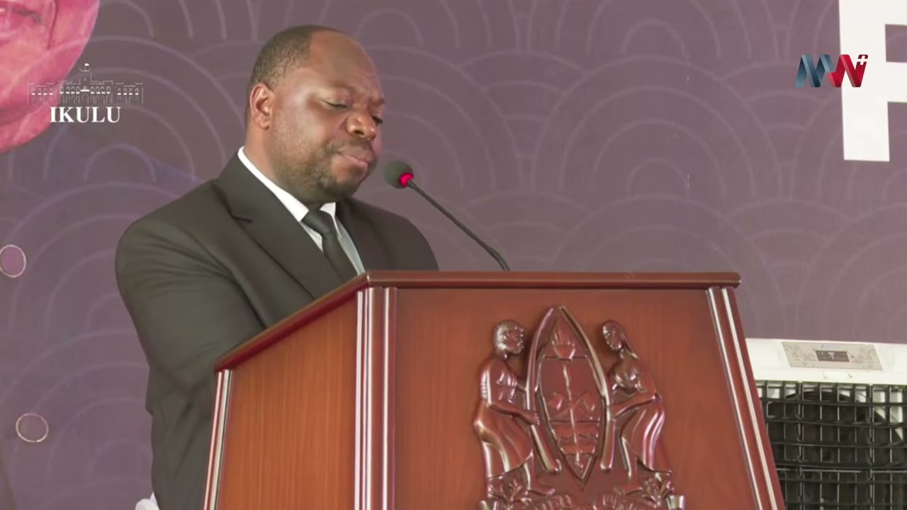CHALAMILA AMVUNJA MBAVU RAIS SAMIA, WAFIWA NA WAOMBOLEZAJI MSIBANI KWA LUKUVI, ASIMAMISHA HOTUBA