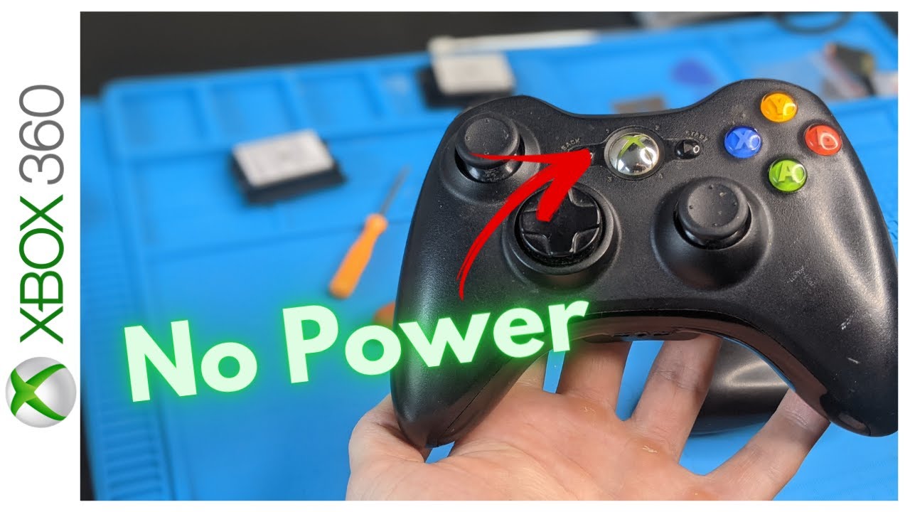Можно ли починить контроллер Xbox 360, который не включается?