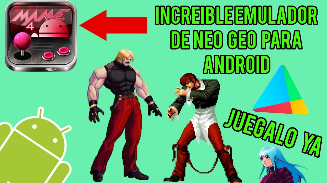 MAME4DROID increíble emulador de la NEO GEO para android y totalmente gratis 