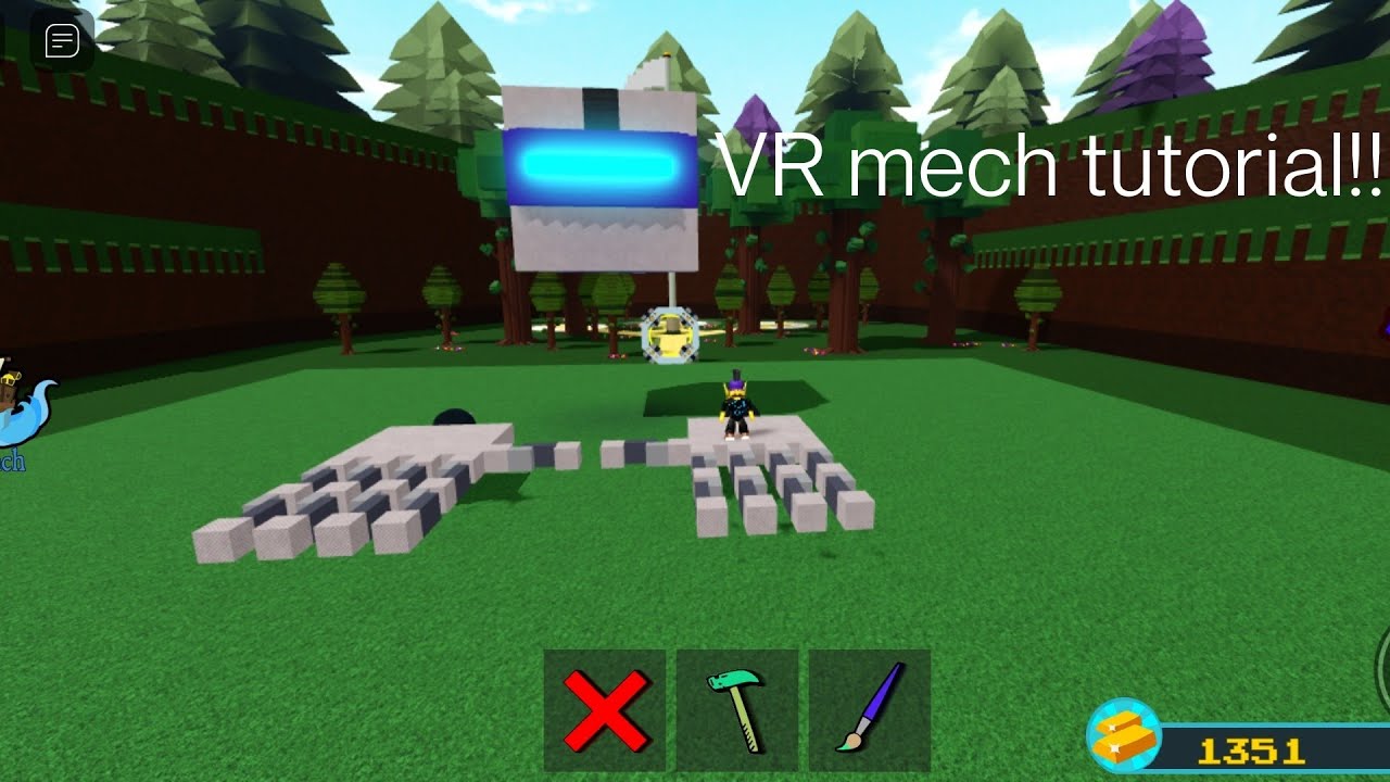 build a boat VR mech tutorial