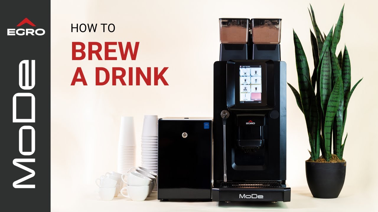 Egro MoDe: How To Brew A Drink
